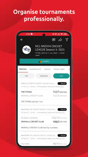 क्रिकेट स्कोरिंग ऐप-CricHeroes screenshot