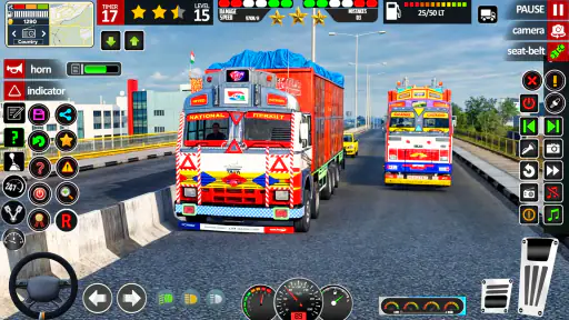 कार्गो भारतीय ट्रक ड्राइविंग screenshot