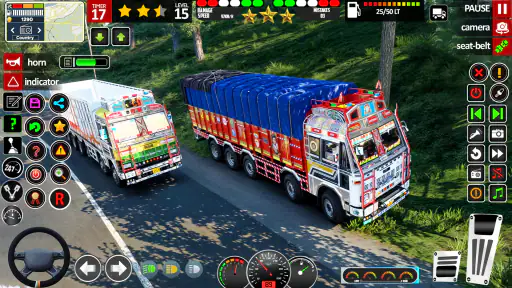 कार्गो भारतीय ट्रक ड्राइविंग screenshot