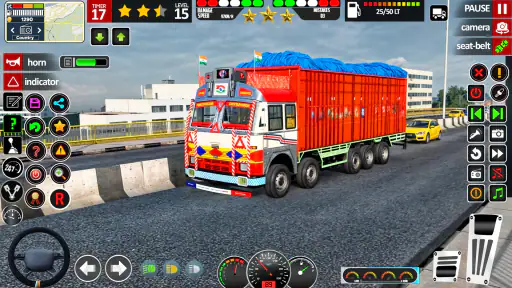 कार्गो भारतीय ट्रक ड्राइविंग screenshot