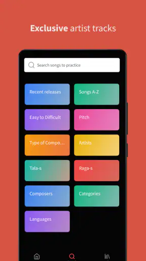 कर्नाटक संगीत के लिए अभ्यास screenshot