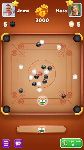 कैरम क्रिकेट: प्रीमियर लीग screenshot
