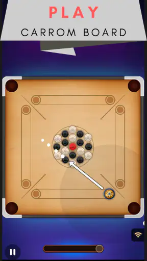 कैरम बोड ऑफलाइन (Offline) screenshot