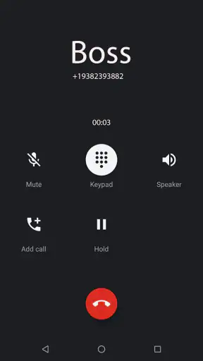 कॉल सिमुलेशन screenshot