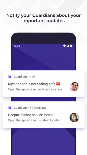 गार्डियंस - आपका सुरक्षा ऐप screenshot