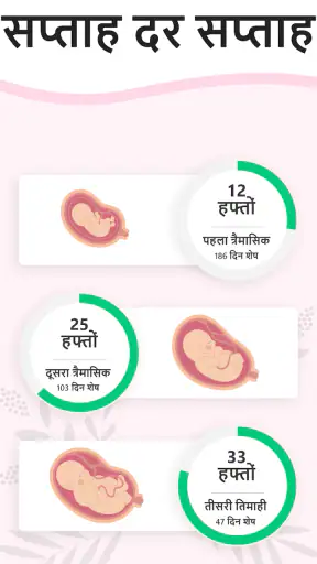 गर्भावस्था कैलकुलेटर, कैलेंडर screenshot