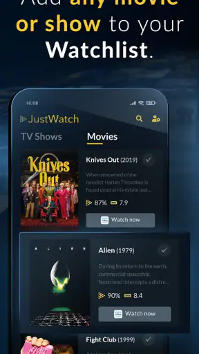 जस्टवॉच - स्ट्रीमिंग गाइड screenshot