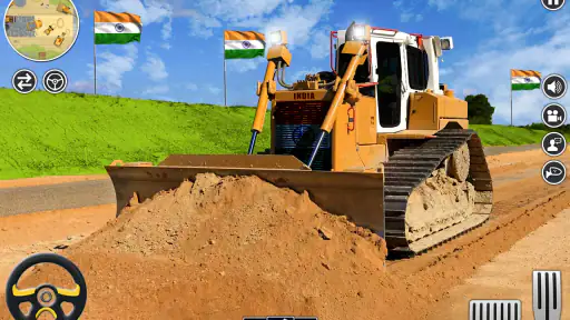 जेसीबी डम्पर गेम screenshot
