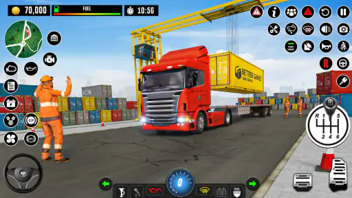 ट्रक गेम्स - ड्राइविंग स्कूल screenshot