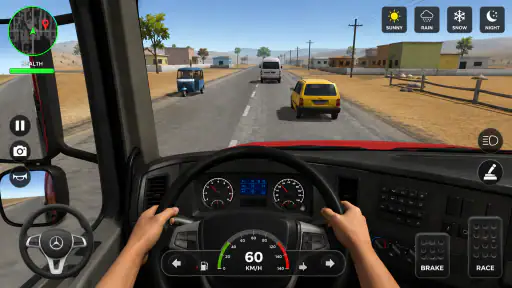 ट्रक सिम्युलेटर कार्गो screenshot