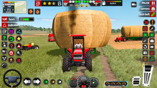 ट्रैक्टर खेती का खेल 2023 screenshot