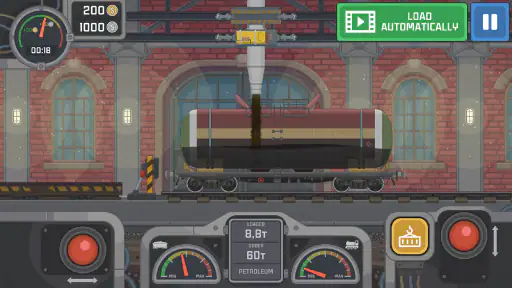 ट्रेन सिम्युलेटर - 2डी रेलरोड screenshot
