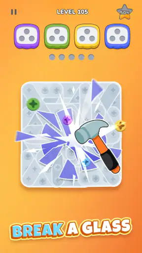 नट खोलना सॉर्ट: पिन पहेली screenshot