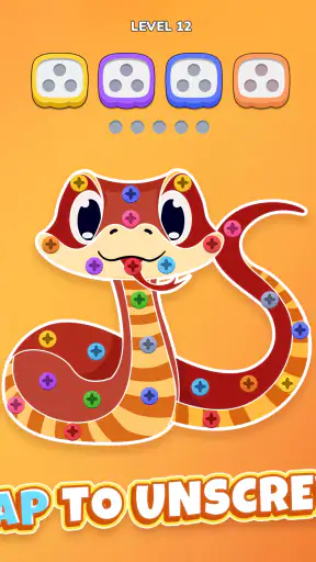 नट खोलना सॉर्ट: पिन पहेली screenshot