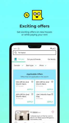 नेस्टवे-घर/कमरा/बिस्तर किराएपे screenshot
