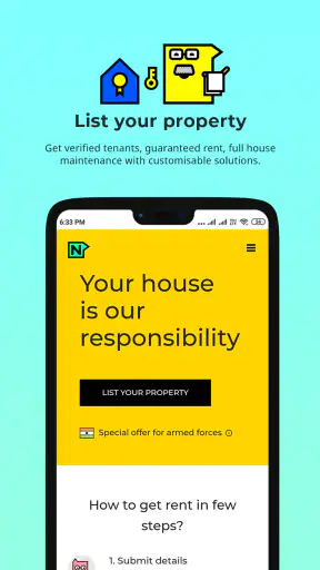 नेस्टवे-घर/कमरा/बिस्तर किराएपे screenshot
