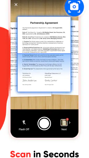 पीडीएफ कनवर्टर - Image to PDF screenshot
