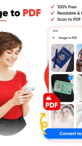 पीडीएफ कनवर्टर - Image to PDF screenshot