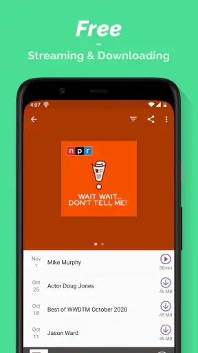 पॉडकास्ट रेडियो संगीत -Castbox screenshot