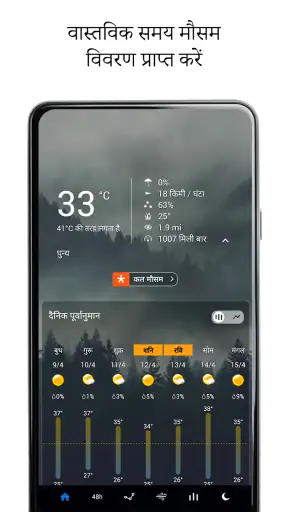 पारदर्शी घड़ी और मौसम screenshot