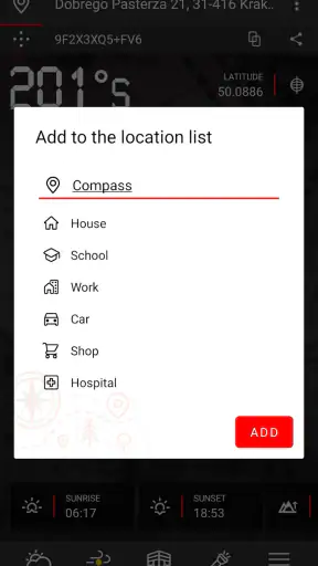 परफेक्ट कंपास (मौसम के साथ) screenshot