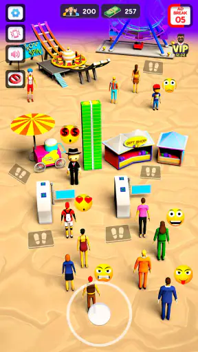 पर्यटक द्वीप टाइकून खेल screenshot