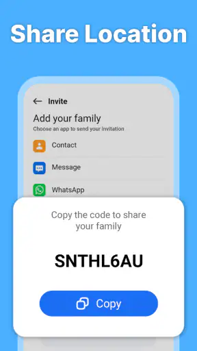 परिवार लोकेटर - जीपीएस स्थान screenshot