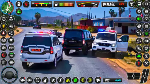 पुलिस कार ड्राइविंग कॉप कार screenshot