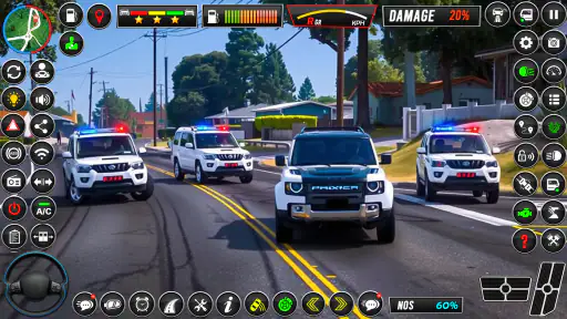 पुलिस कार ड्राइविंग कॉप कार screenshot