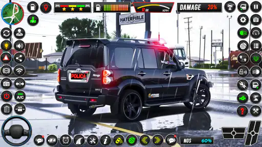 पुलिस कार ड्राइविंग कॉप कार screenshot
