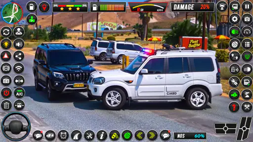 पुलिस कार ड्राइविंग कॉप कार screenshot