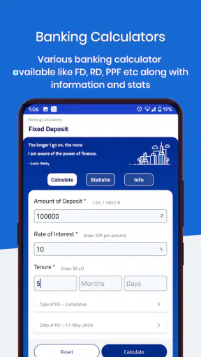 फाइनेंसियल / लोन कैलक्युलेटर screenshot