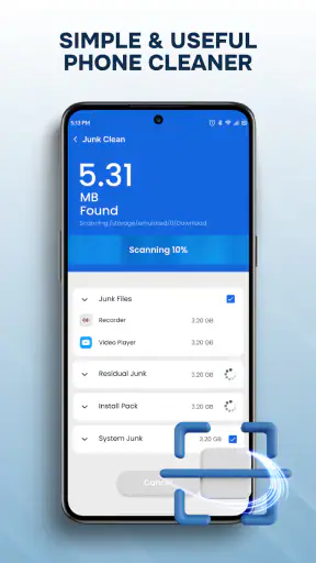 फ़ोन - कूड़ा सफाई वाला screenshot