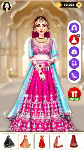 फैशन शो बार्बी मेकअप गेम screenshot