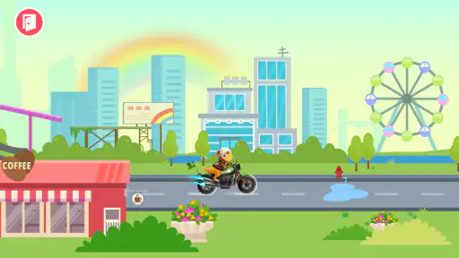 बच्चों के लिए डर्ट बाइक गेम्स screenshot