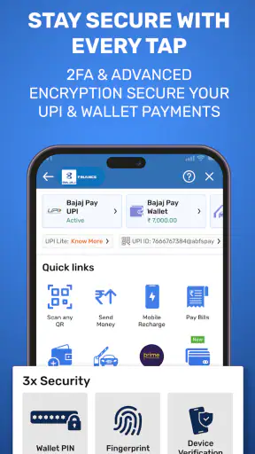 बजाज फिनसर्व-UPI, लोन,पेमेंट्स screenshot