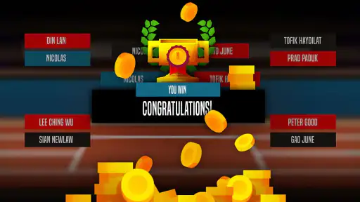 बैडमिंटन लीग screenshot