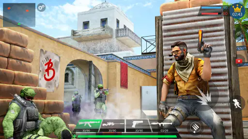 बंदूक गेम ऑफलाइन शूटिंग गेम screenshot