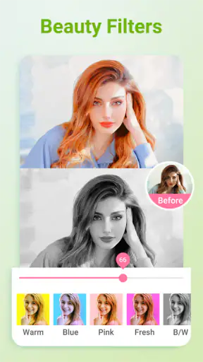 ब्यूटी कैमरा - सेल्फी कैमरा screenshot