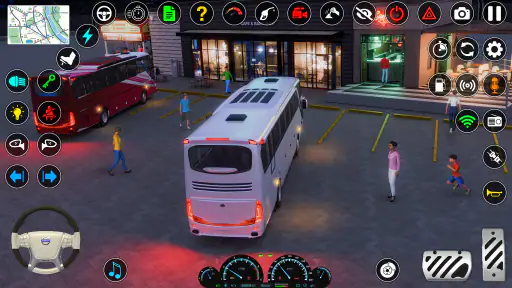 बस सिम्युलेटर - 3D बस गेम्स screenshot