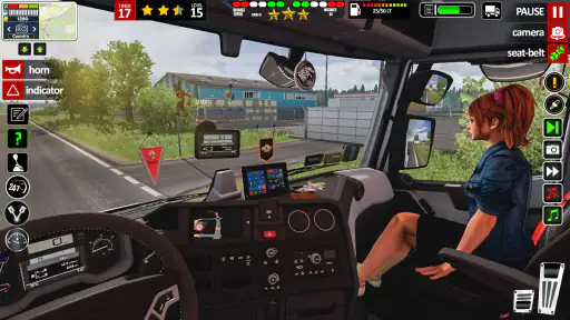 बस सिम्युलेटर बस ड्राइविंग गेम screenshot