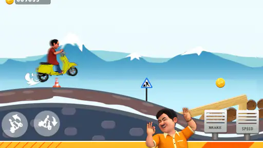 भिड़े स्कूटर रेस| TMKOC गेम screenshot