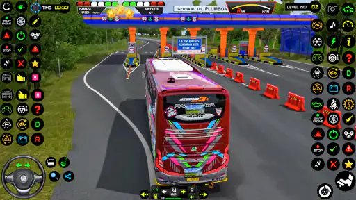 भारतीय कोच बस सिम्युलेटर 3 डी screenshot
