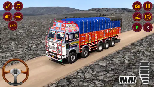 भारतीय कार्गो लॉरी चालक खेल screenshot