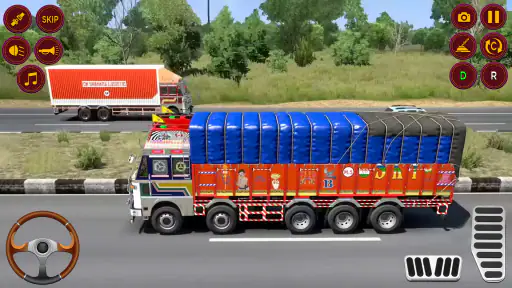 भारतीय कार्गो लॉरी चालक खेल screenshot
