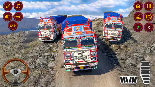 भारतीय कार्गो लॉरी चालक खेल screenshot