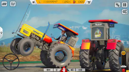 भारतीय खेती ट्रैक्टर गेम्स screenshot