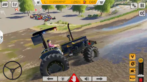 भारतीय खेती ट्रैक्टर गेम्स screenshot
