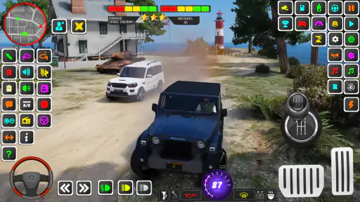भारतीय जीप वाली गेम 3डी screenshot