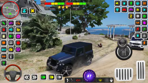 भारतीय जीप वाली गेम 3डी screenshot